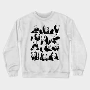 Panda Characters Crewneck Sweatshirt